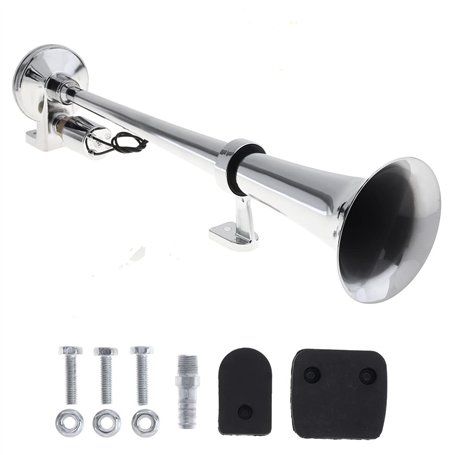 ePathChina 44CM/17 Inch 12V / 24V Klaxon pneumatique 150 dB super fort pour camion