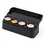 münzhalter auto,Monnaies Organisateur, Auto Voiture Portable En Plaique Titulaire Porte-Bo?te De Rangement Case Conteneur Monnai