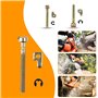 Haishine 3 Pcs/lot Tendeur de chaîne du vis de réglage Remplacement pour McCulloch 335 338 435 436 438 440 441 442 444 & partena
