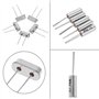 50pcs 10Valeur Oscillateur à cristal de quartz DIP 32.768KHz -24MHz Ensemble assorti d'oscillateurs à quartz en cristal à monter