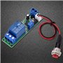 Module de Minuterie DC 12V avec Relais de Temps - Temporisation Réglable de 1 à 10 sec, Interrupteur Horaires pour Désactivation