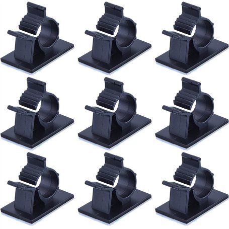 EBOOT Câbles Adhésifs Réglable Clips de Câble Nylon Porte Fil de Serrage