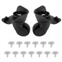 2 Pièces Valise Roues de Remplacement, ELEPRUC Roues de Valise, Roulette Valise, Roues pour Bagages, Roues de Rechange, Valise R
