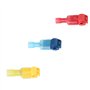 FULARR 60Pcs (30 Paires) Prime T-Tap Fil Électrique Connecteur Set, T-Tap Rapide Epissure Bornes et Entièrement Isolés Mâles Bor