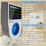 ZHURUI PR10-D FR16A Puissance Enregistreur Plug Wattmètre Compteur Mesure Dossier Alarme Calendrier 0,1~4000w