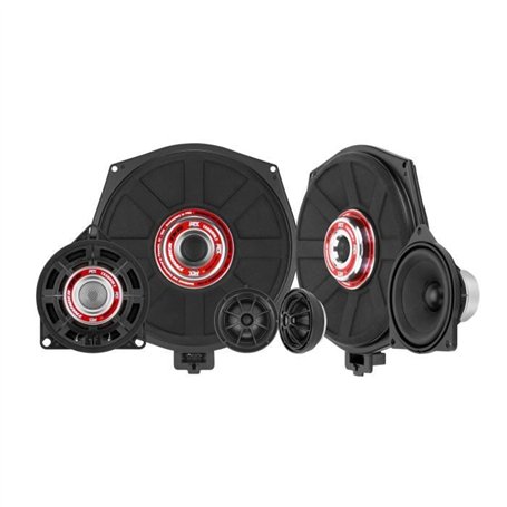 Haut-parleurs spécifiques - MTX AUDIO - Kit 3 voies - 20cm - 4O - 150W RMS - Pour BMW & Mini
