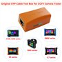 Boîte de test de câble réseau Testeur CCTV câble réseau à connecteur de ligne CCTV testeur de câble réseau détection d'accessoir