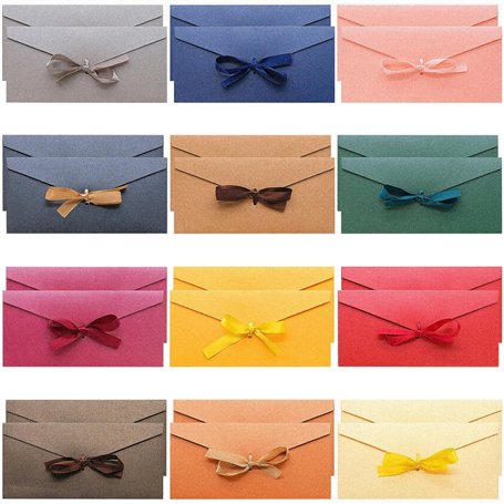 24 Pcs Enveloppe Cadeau