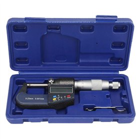 Micromètre Électronique Numérique Extérieur 0-25 Mm Hyuduo Haute Précision Micro Étrier Outil de Mesure de La Longueur Micromètr