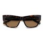 Lunettes de Soleil POLAROID PLD 6210/S/X 086 HAVANA 55/16/140 Femme
