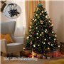 Oiamker Guirlande Lumineuse Sapin de NoëL, 2M 280 LED Guirlande Lumineuse Arbre Noel avec Anneau et 8 Modes Lumineux, Waterproof
