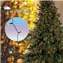 Oiamker Guirlande Lumineuse Sapin de NoëL, 2M 280 LED Guirlande Lumineuse Arbre Noel avec Anneau et 8 Modes Lumineux, Waterproof