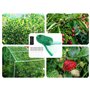 Anlising Filet Anti Oiseaux, Filet Protection Oiseaux 4x10M, Envoyer 60 Collier de Serrage + 10 Piquets de Jardin + 10 Piquets d