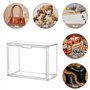 Vitrine pour Collection - Vitrine Exposition Figurine - Boite Transparent pour Figurines, Voitures Miniatures, Maquettes - Vitri