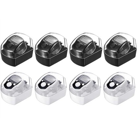 Hitopin 8PCS Compteur de Doigts LED