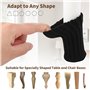 Chaussettes de Chaise Mobilier en Feutre - 24 PCS Chaussette Chaise pour Pieds Protection Élastique pour Pieds de Chaise Capote