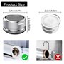 Mousseur Robinet M24-3 Pièces Filtre Robinet - Aerateur Robinet Economie Eau - Cuisine Filtre Robinet Avec Filtre en Acier Inoxy