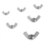BGTXINGI Lot de 105 écrous papillon en acier inoxydable 304 M3 M4 M5 M6 M8 M10