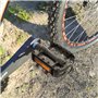 Ncheli 2 pcs Pédales de vélo,Montagne Vélo Pédales 9/16 Pedale MTB Pédales VTT Convient pour Les vélos de Montagne, Les vélos de