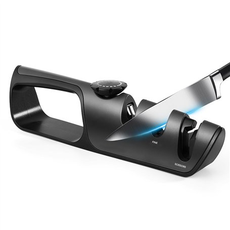 TTSTOIEE Aiguiseur Couteaux Multifonctionnel Pour La Cuisine