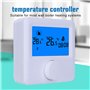 Thermostat Numérique, Régulateur de Température de Chauffage sans Fil LCD Thermostat Programmable Numérique pour Système de Chau