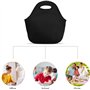 Sac Lunch Isotherme - Sac Isotherme Repas en Néoprène - Glacière Lunch Box Réutilisable et Étanche avec Fermeture Éclair pour Bu