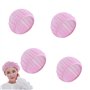 Lot de 4 Filets à Cheveux Réutilisables pour Sommeil - Bonnets en Maille Doux - Protection des Cheveux Bouclés pour Femmes - Pou