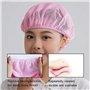 Lot de 4 Filets à Cheveux Réutilisables pour Sommeil - Bonnets en Maille Doux - Protection des Cheveux Bouclés pour Femmes - Pou