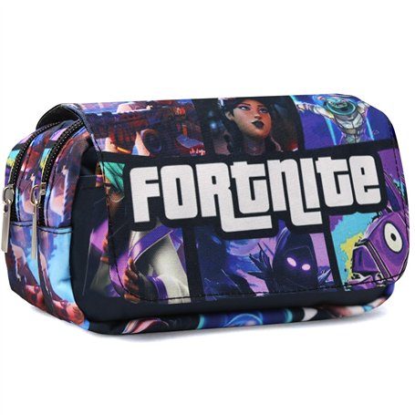 Doyomtoy Trousse à Crayons Scolaire Trousse à Crayons Grande Capacité Étui à Crayons Thème du Jeu Trousse à Crayons pour Enfants