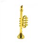 CENPEK Instrument de Musique Miniature Lot de 5 Tambours Musique Saxophone trompettes Taille M pour décoration de Maison de poup