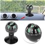 Bateau de Voiture Mini Tableau de Bord Support de Ventouse Boussole de Navigation directionnel G