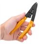 Pinces à Dénuder pour Fibre Optique à Trou de 3 Ports Outils de Dénudage de Câble Pince à Dénuder Manuelle