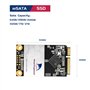 64Go mSATA Internal SSD Sharkspeed Plus Disque Interne Solid State Drive SATA III 6Go/s Mini SATA 3D NAND,pour Mini PC Ordinateu