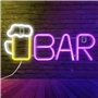 Panneau néon LED - Panneau néon de bar - Panneau néon de bar - Panneau néon de bar - Panneau néon pour bar - Décoration murale