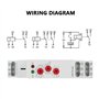 Relais Temporisé, GRT8-M2 AC 220V Relais Temporisé à 10 Fonctions Relais Temporisé Multifonctionnel Montage sur Rail DIN