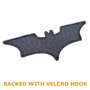 Batman Dark Knight Glow Dark GITD PVC Rubber 3D Touch Fastener Patch