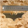 Batman Dark Knight Glow Dark GITD PVC Rubber 3D Touch Fastener Patch