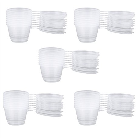 50 Pièces Boîte à sauce transparente