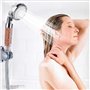 pomme de douche avec pression accrue