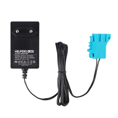 Peg Perego Chargeur 12 V pour voiture électrique enfant Force Tractor John Deere Gator XUV Polaris Outlaw Citrus RZR 900 Jouet d