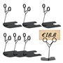 Prix Porte Etiquette ​Supports, étiquette Porte Prix Clip, Présentoir D'étiquettes de Prix pour Boulangerie, Pâtisserie, Superma