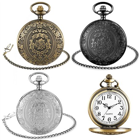 BORDEAG Montre de Poche Vintage