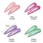 EUZUXU 16 Pcs Briller Clips à Pression pour Cheveux, Clips à Cheveux en Métal Coloré Paillettes Clips à Cheveux Barrettes Access