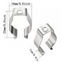QIUMING T6 Led Tube Clips Titulaire T6Tube Fluorescent Accessoires T6 Support de Fluorescent Clips Support Tube Lumineux pour Fi