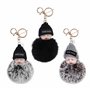 Porte-clés en Peluche Mignon Poupée bébé Pendentif Voiture Téléphone Portable Troussea Pendant pour Voiture Handbag Femme Fille