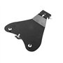 HANSWDEU Solo Plaque de Base Siège Moto 11.8" X 10.2" Support Protection pour Selle de Moto en Acier Robuste pour Sportster XL88