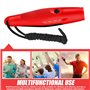 WIYETY Sifflet électronique : arbitre professionnel avec sifflet de main à 3 tons, sifflet d'urgence portable, sifflet réglable,