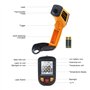 KETOTEK Thermomètre Infrarouge KT400Y Pistolet Température Laser sans Contact -50~400°C Pour cuisine, industrie, barbecue, four 