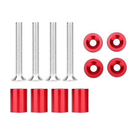 Rehausse en Aluminium Rehausse Capot Entretoise Ventouse de Capot Moteur Entretoise Utilisée par Un Moteur Turbo de 6mm en Allia