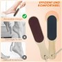 Rseuphiee 2 Pièces Lime à pieds Pédicure, Lime Pieds à Double Face, Grossier et Fin Lime à Callosités, Râpe à Pied, pour Enlever